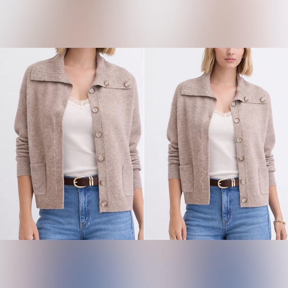 LOFT Button Collar Cardigan – Size S – NWT